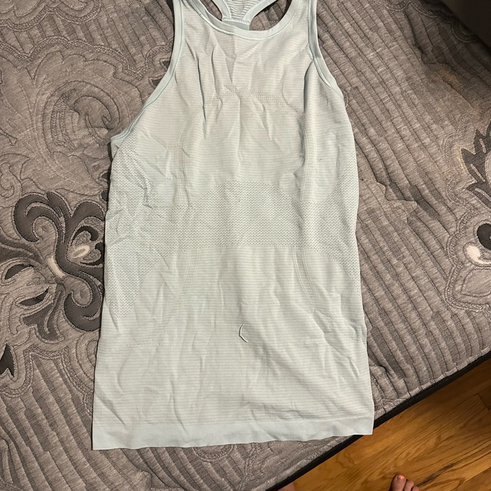 Swiftly Tech light blue racer back tank